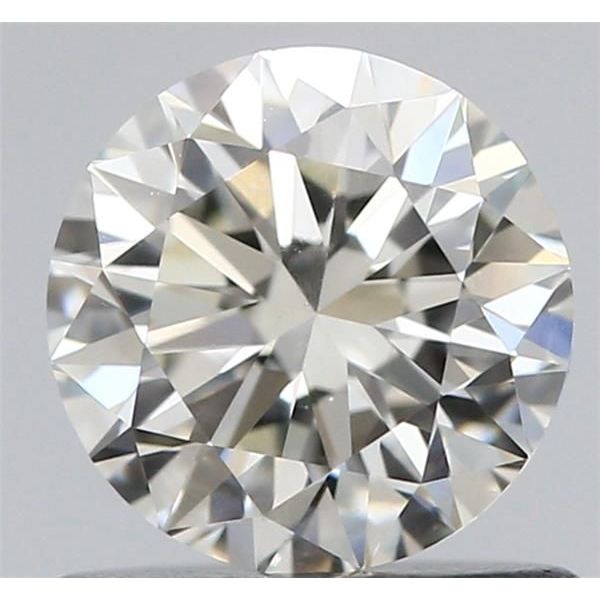 0.70 Carat Round Loose Diamond, J, VS2, Excellent, IGI Certified | Thumbnail