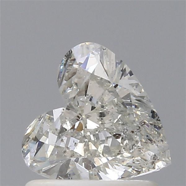 0.90 Carat Heart Loose Diamond, H, SI2, Ideal, IGI Certified