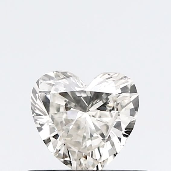 0.42 Carat Heart Loose Diamond, J, VS2, Excellent, IGI Certified