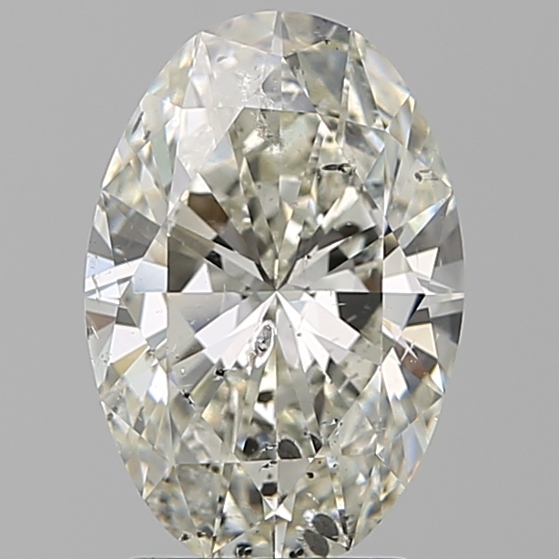 2.30 Carat Diamond, Oval, J Color, SI2, IGI, D111141595