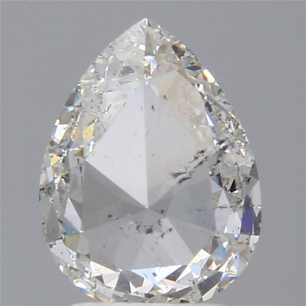 2.00 Carat Pear Loose Diamond, H, SI2, Very Good, IGI Certified | Thumbnail