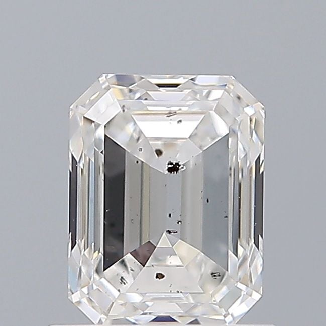 0.91 Carat Emerald Loose Diamond, D, SI2, Ideal, IGI Certified