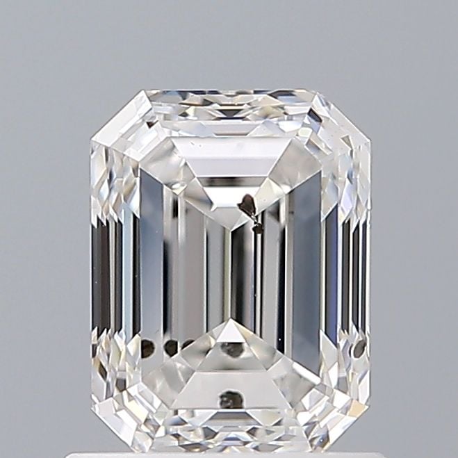 1.00 Carat Emerald Loose Diamond, E, SI2, Ideal, IGI Certified