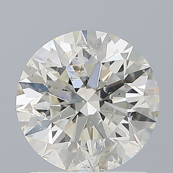 1.10 Carat Round Loose Diamond, I, SI2, Super Ideal, IGI Certified