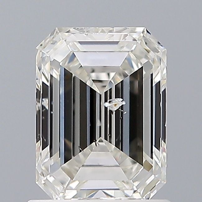 1.00 Carat Emerald Loose Diamond, G, SI2, Super Ideal, IGI Certified | Thumbnail