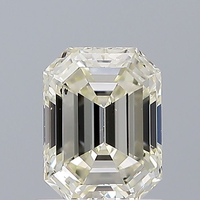 0.91 Carat Emerald Loose Diamond, K, SI1, Ideal, IGI Certified