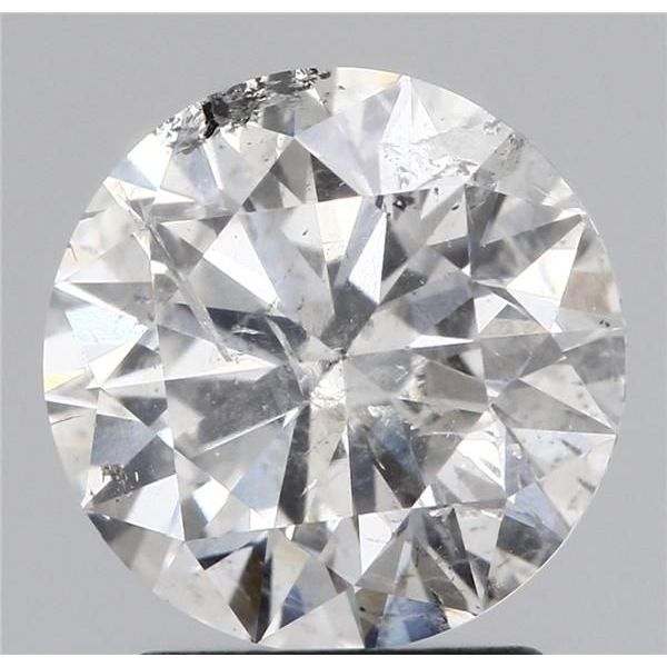 2.02 Carat Round Loose Diamond, G, I1, Super Ideal, IGI Certified