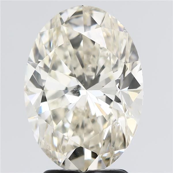 3.16 Carat Oval Loose Diamond, K, SI2, Ideal, IGI Certified