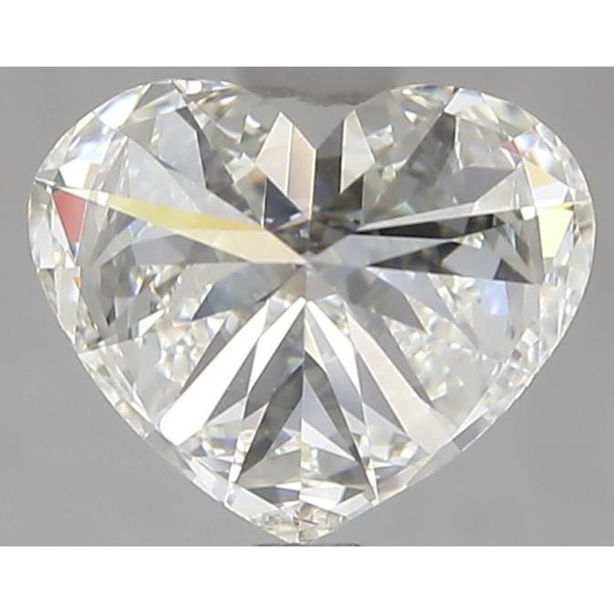 2.00 Carat Heart Loose Diamond, I, VVS1, Super Ideal, IGI Certified