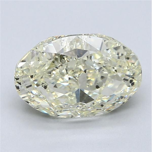 4.01 Carat Oval Loose Diamond, L, SI1, Excellent, IGI Certified