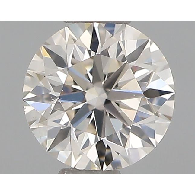 0.31 Carat Round Loose Diamond, J, SI1, Super Ideal, IGI Certified