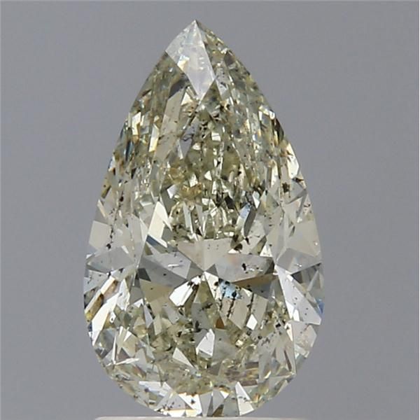1.50 Carat Pear Loose Diamond, L, SI2, Ideal, IGI Certified