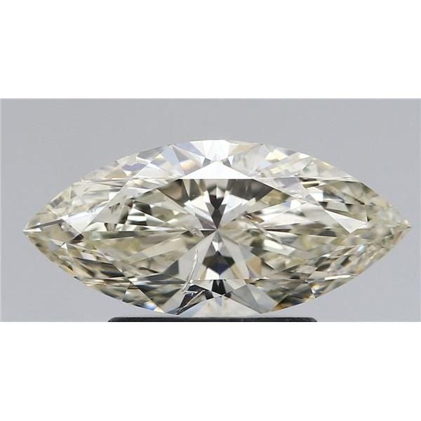 1.00 Carat Marquise Loose Diamond, K, SI2, Super Ideal, IGI Certified | Thumbnail