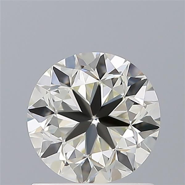 0.90 Carat Round Loose Diamond, J, VVS1, Very Good, IGI Certified