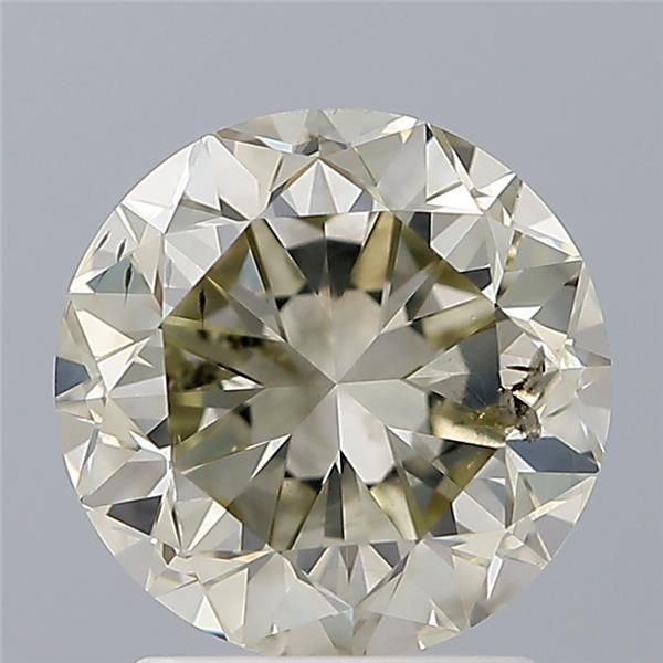 2.01 Carat Round Loose Diamond, L, SI2, Good, IGI Certified