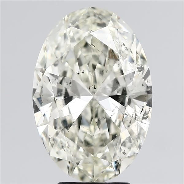 4.02 Carat Oval Loose Diamond, J, SI2, Super Ideal, IGI Certified