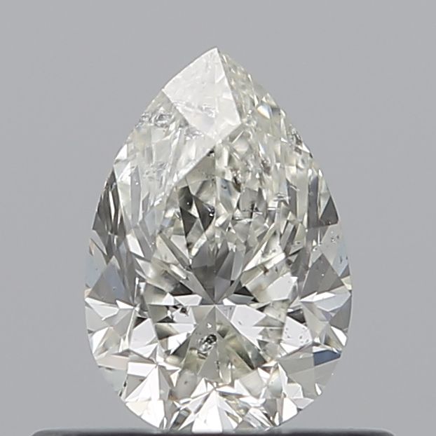 0.46 Carat Pear Loose Diamond, I, SI2, Excellent, IGI Certified