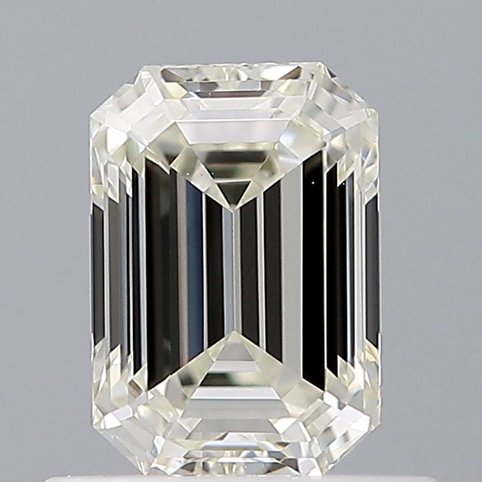 0.61 Carat Emerald Loose Diamond, J, VVS2, Super Ideal, IGI Certified | Thumbnail