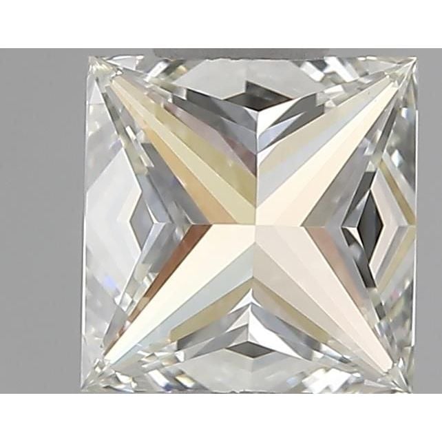 0.65 Carat Princess Loose Diamond, J, VVS1, Ideal, IGI Certified