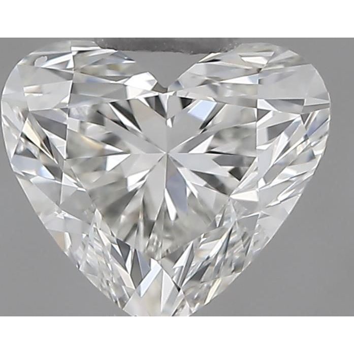 0.50 Carat Heart Loose Diamond, G, VS1, Ideal, IGI Certified