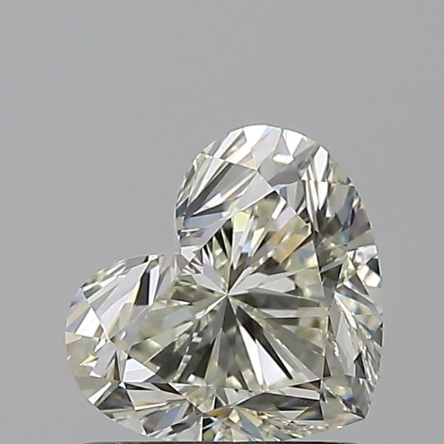 1.01 Carat Heart Loose Diamond, J, VS2, Ideal, IGI Certified