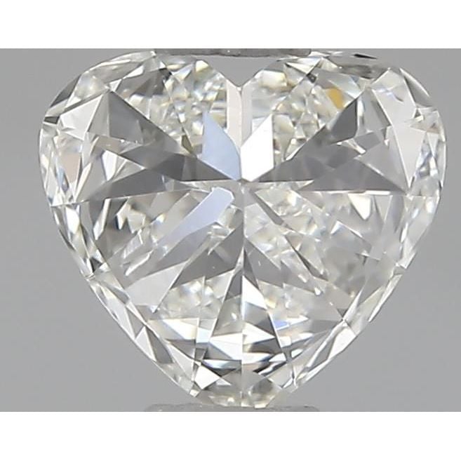 0.50 Carat Heart Loose Diamond, H, VS1, Ideal, IGI Certified | Thumbnail