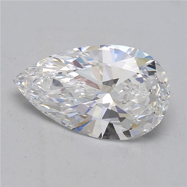 2.02 Carat Pear Loose Diamond, E, IF, Ideal, GIA Certified | Thumbnail