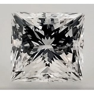 0.90 Carat Princess Loose Diamond, E, VS2, Super Ideal, GIA Certified | Thumbnail