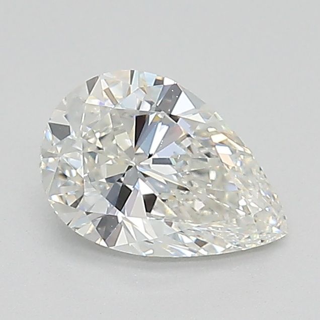 0.70 Carat Pear Loose Diamond, G, IF, Ideal, GIA Certified
