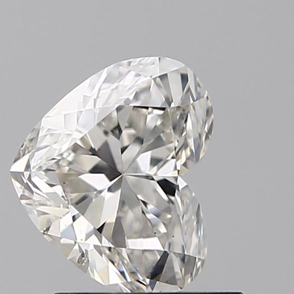 1.01 Carat Heart Loose Diamond, I, SI2, Ideal, GIA Certified | Thumbnail