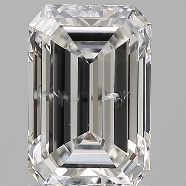 1.20 Carat Emerald Loose Diamond, F, SI2, Super Ideal, GIA Certified | Thumbnail