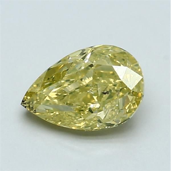 1.01 Carat Pear Loose Diamond, FIY FIY, I1, Excellent, GIA Certified | Thumbnail