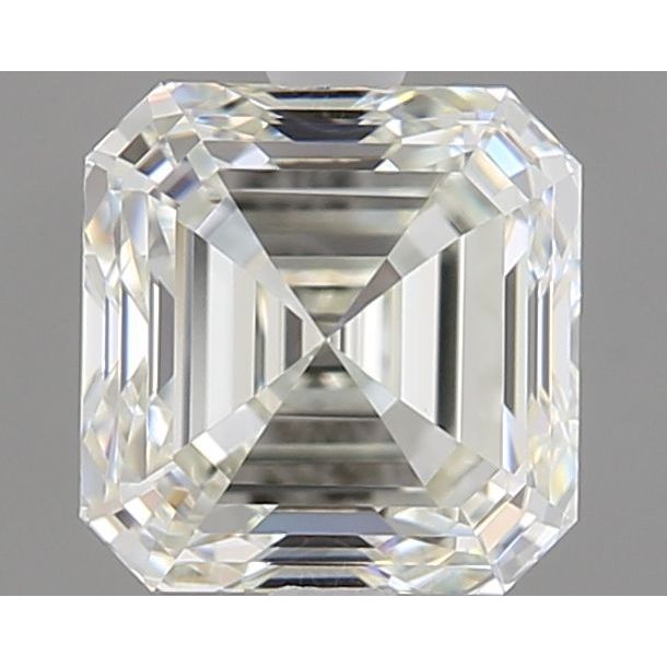 0.91 Carat Asscher Loose Diamond, K, VVS2, Ideal, GIA Certified