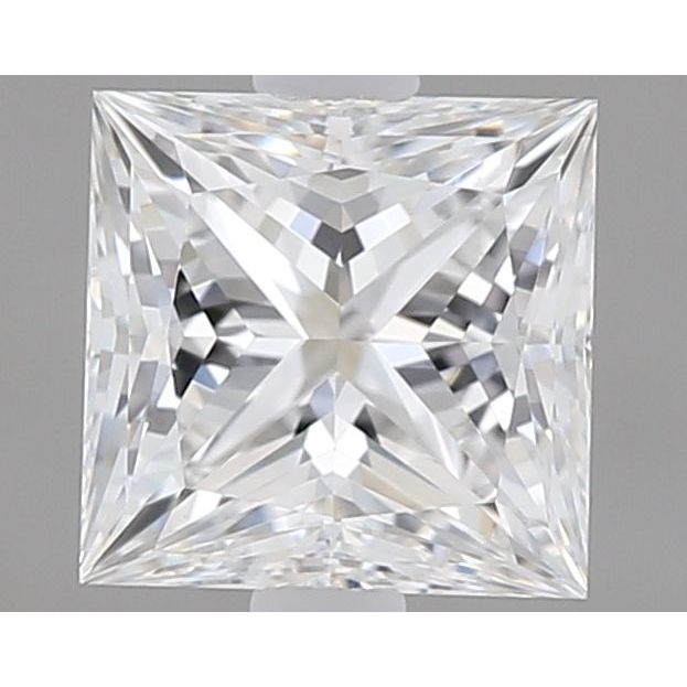 0.52 Carat Princess Loose Diamond, F, VVS1, Super Ideal, GIA Certified