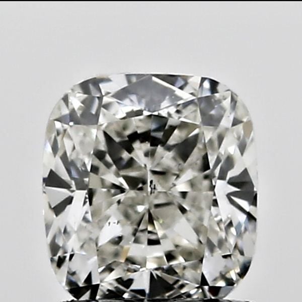 0.51 Carat Cushion Loose Diamond, L, SI1, Ideal, GIA Certified | Thumbnail