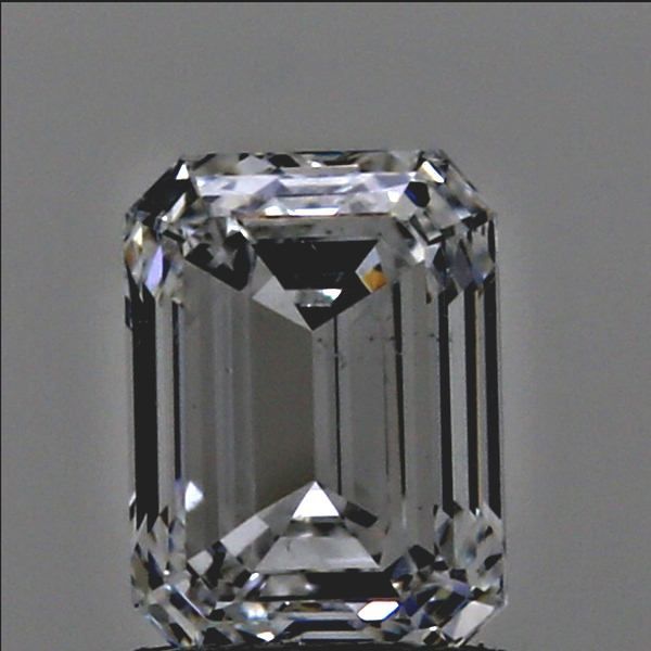 0.50 Carat Emerald Loose Diamond, D, SI1, Ideal, GIA Certified | Thumbnail