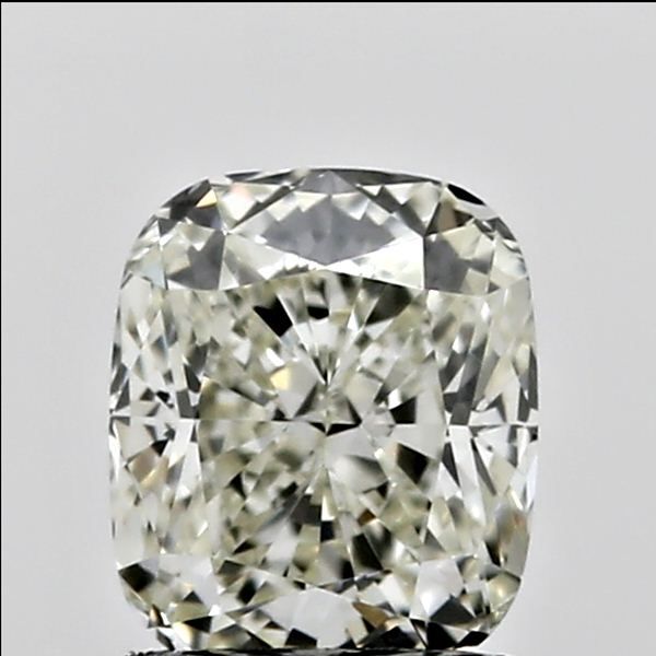 0.50 Carat Cushion Loose Diamond, M, VVS1, Ideal, GIA Certified | Thumbnail