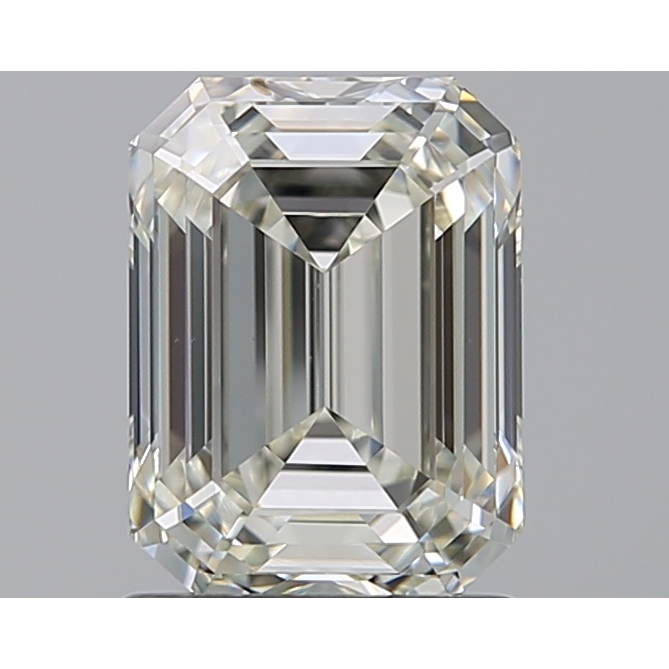 1.60 Carat Emerald Loose Diamond, K, VS1, Ideal, GIA Certified | Thumbnail