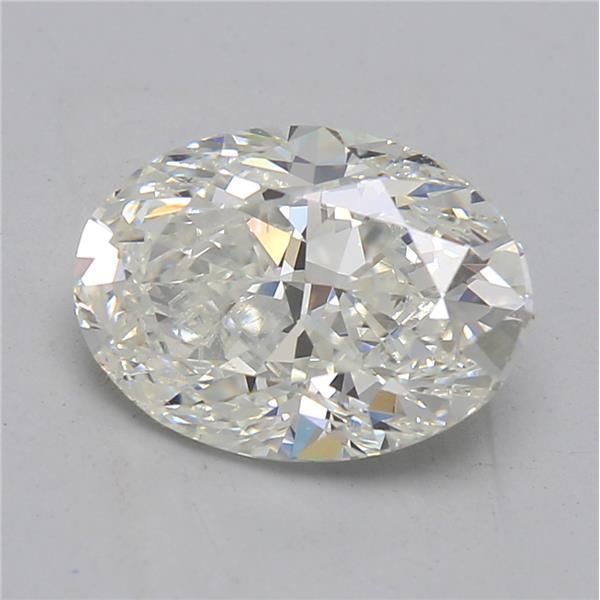 2.04 Carat Oval Loose Diamond, H, SI1, Very Good, GIA Certified | Thumbnail