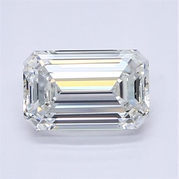 1.00 Carat Emerald Loose Diamond, F, VVS1, Super Ideal, GIA Certified | Thumbnail