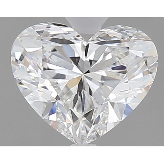 1.21 Carat Heart Loose Diamond, F, VVS1, Super Ideal, GIA Certified