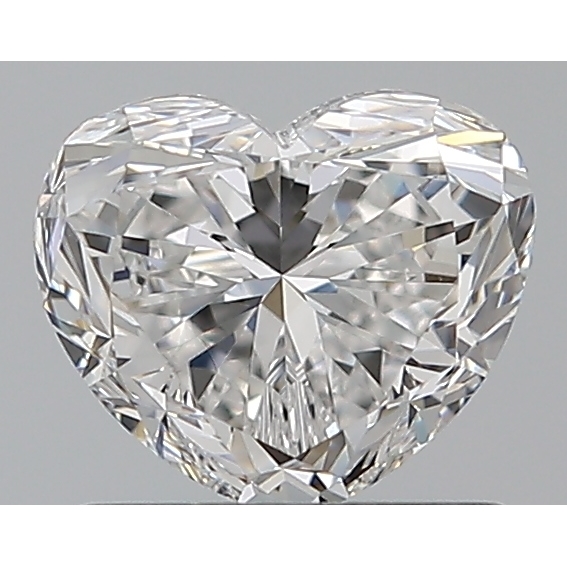 1.01 Carat Heart Loose Diamond, E, VVS1, Excellent, GIA Certified