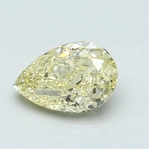 0.91 Carat Pear Loose Diamond, FY FY, VS1, Ideal, GIA Certified | Thumbnail