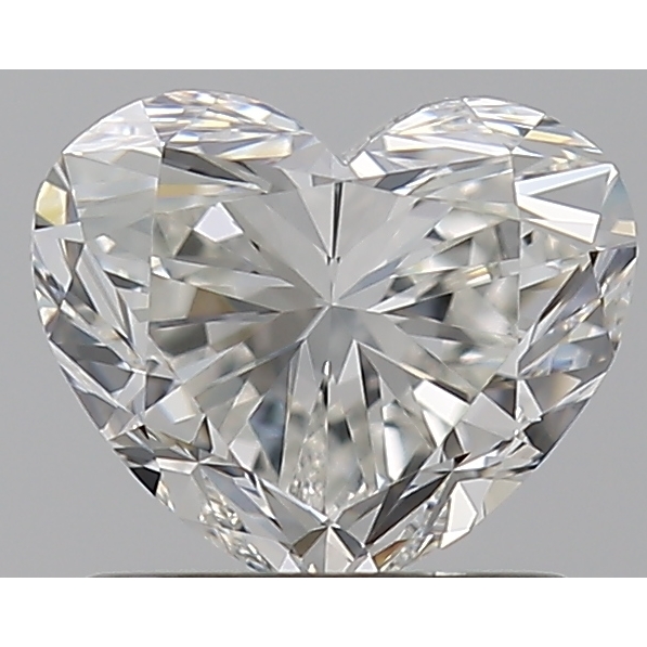 1.01 Carat Heart Loose Diamond, G, VVS2, Ideal, GIA Certified