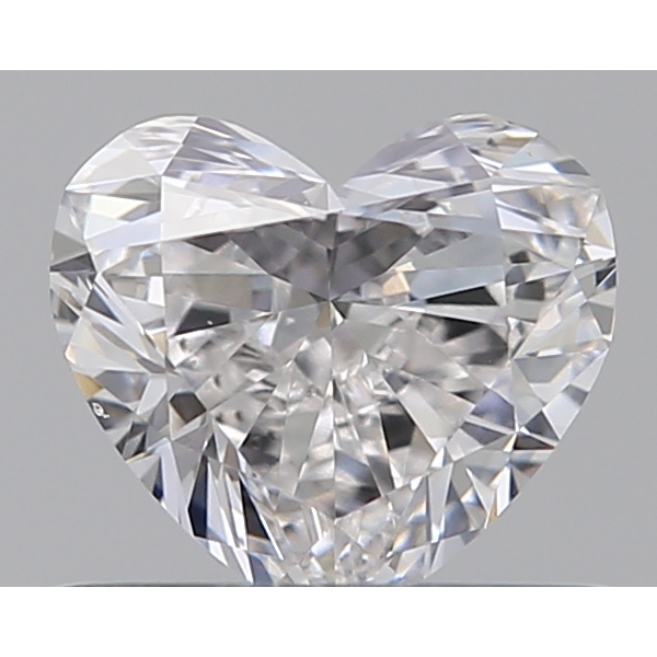 0.50 Carat Heart Loose Diamond, E, VS2, Excellent, GIA Certified