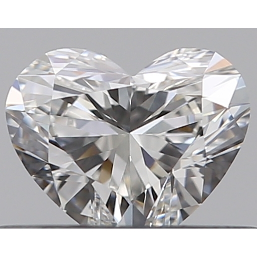 0.33 Carat Heart Loose Diamond, H, VVS1, Super Ideal, GIA Certified | Thumbnail