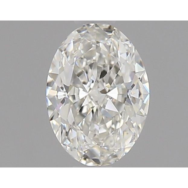 0.50 Carat Oval Loose Diamond, H, VVS1, Super Ideal, GIA Certified | Thumbnail