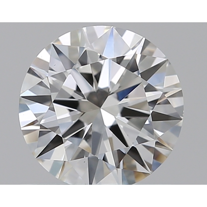 0.55 Carat Round Loose Diamond, F, VS1, Ideal, GIA Certified