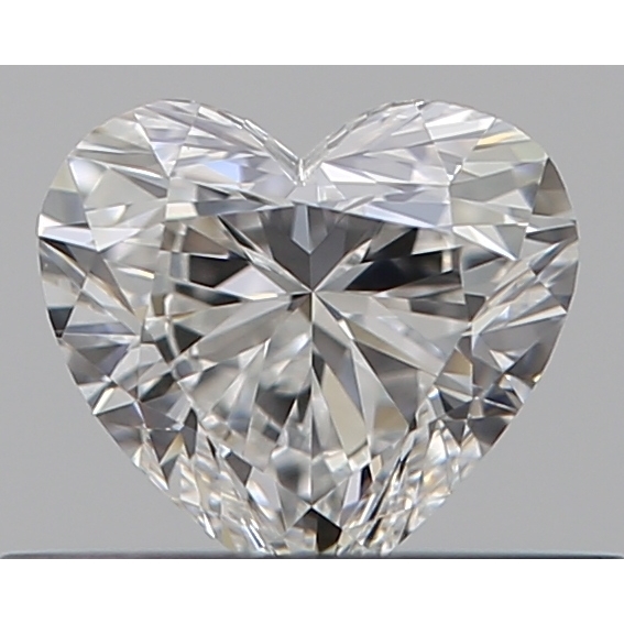 0.32 Carat Heart Loose Diamond, G, VVS1, Super Ideal, GIA Certified