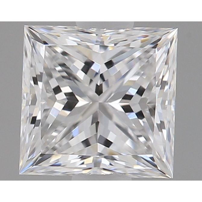 0.56 Carat Princess Loose Diamond, D, VS1, Super Ideal, GIA Certified | Thumbnail